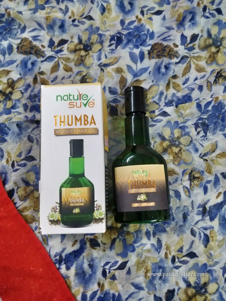 Nature Sure Thumba Wonder Hair Oil- An ayurvedic Hair Tonic
