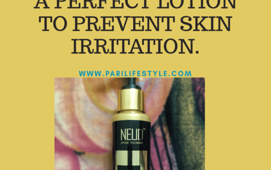 A perfect lotion to prevent skin irritation.
