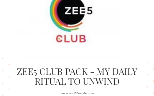 ZEE5 Club Pack - My Daily Ritual To Unwind